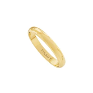 Aliança 3mm Abaulada Intense - ouro 18k