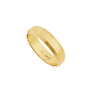 Aliança 5mm Chanfrada Slim - ouro 18k