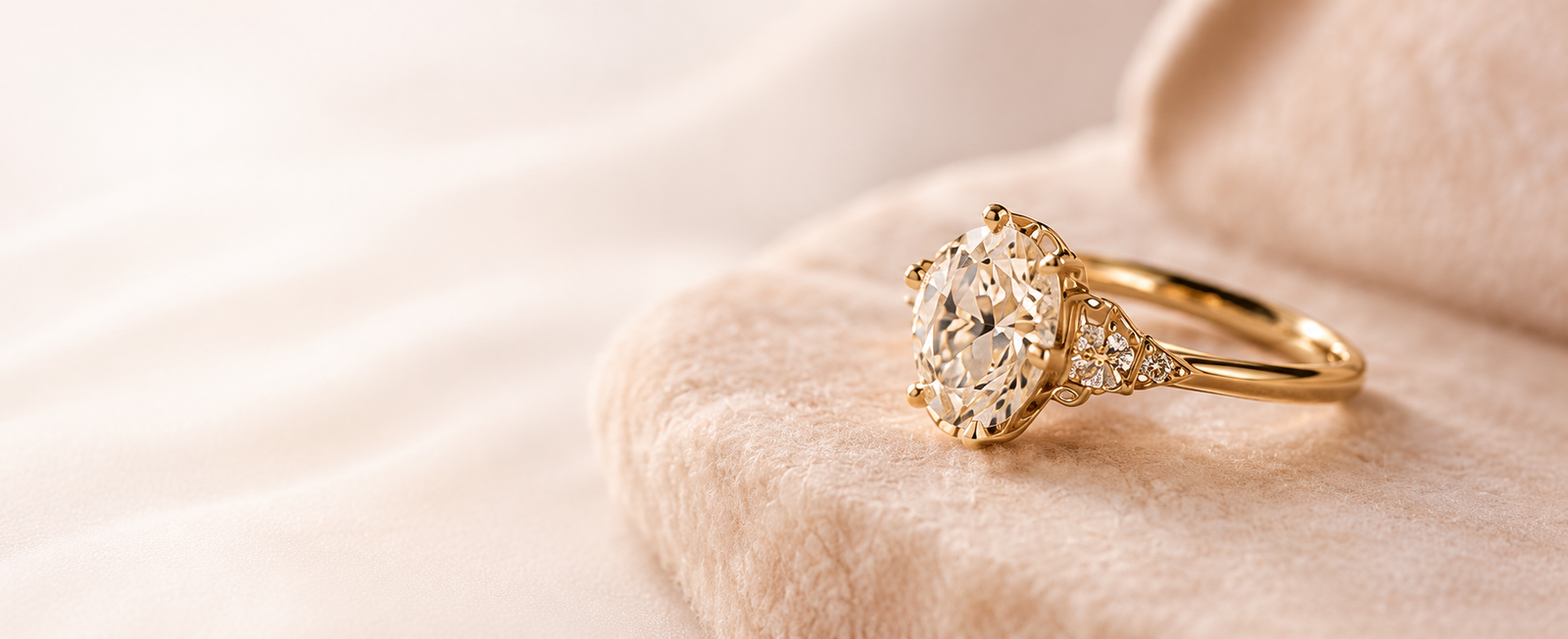 Joia personalizada em ouro 18K com detalhes autorais