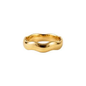 Aliança Pulse 5mm Slim - ouro 18K